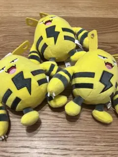 エレキッド ぬいぐるみ バンダイ 三個セット