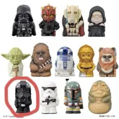 [美品] STAR WARS ソフビパペットマスコットセレクション　パイロット