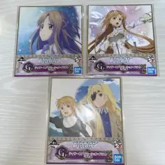 SAO一番くじ 色紙 アリシゼーション編 アスナ アリス
