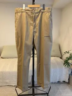 Dickies ベージュ ワイドチノパン