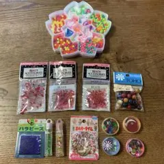 レトロ　ビーズ　スパンコール　セット TOHO