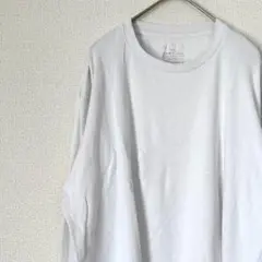 MUJI 無印良品 Tシャツ 長袖 クルーネック シンプル 大きめ 綿100%