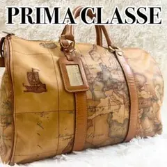 【極美品】お買得 PRIMA CLASSE ボストンバッグ レザー 茶 ブラウン