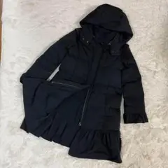 ✨美品✨FOXEY フォクシー ダウン 38 フード脱着可能 ブラック