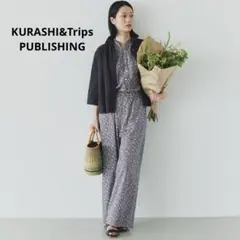 未使用級✨KURASHI&Trips リバティプリントのオールインワン 花柄 M 2025年最新】リバティプリント オールインワン 北欧の人気