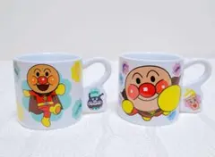 アンパンマンマグカップ　2個　アンパンマンミュージアム
