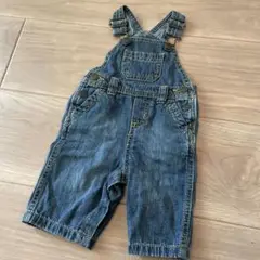 美品！オールドネイビー デニム オーバーオール　0-3ヶ月