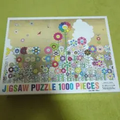 【専用】村上隆もののけ京都 金色の空の花畑 1000ピース ジグソーパズル お歳暮 時期 新品シュリンク付】村上隆 *もののけ京都 *金色の空