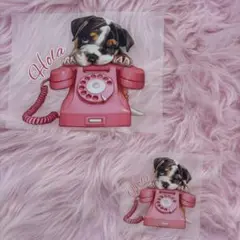 ❤️犬　アイロンプリント2枚セット　新品！迅速発送！
