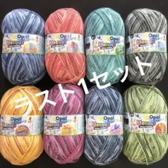 NEW オパール毛糸　ヒーローズ　全色8玉セット