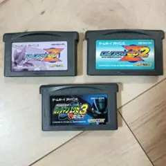 ゲームボーイアドバンス ロックマンゼロ/エグゼ　3点セット