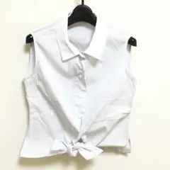 フォクシー ノースリーブシャツブラウス 38