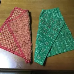 ハンドメイド　　刺子　　2枚　セット　　 　セール　値下げ