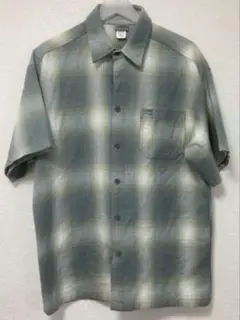 USA製 Caltop オンブレ 半袖シャツ Sサイズ