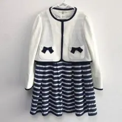 【美品】組曲 フォーマル ワンピース ボレロ ジャケット 2点セット