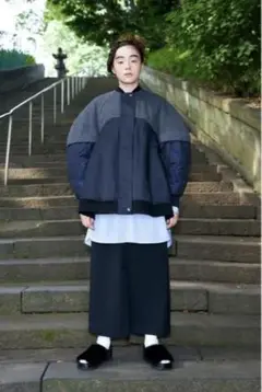 ENFOLD OVER COMBI BLOUSON