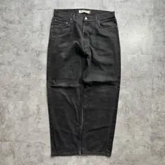 【W36 L32】00s levi's ブラック リーバイス 550 569型