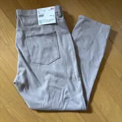 【未使用】UNIQLO レディース レギンスパンツ XL ライトグレー