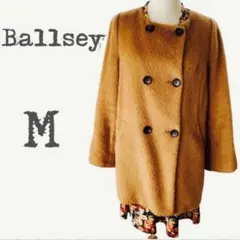 【TOMORROWLAND】【 Ballsey 】ノーカラーコート キャメル