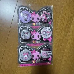 マイメロクロミ 一番くじ G賞 缶バッジ 3種