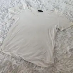 ICB アイシービー 半袖 Tシャツ 白 ホワイト 100% コットン S