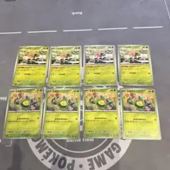 ポケモンカード スボミー むずむずかふん、シェイミ はなのカーテン 4枚ずつ