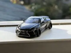 エラカー 1/64 LEXUS LC500 カスタム仕様 LBWK (最終価格) エラカー 1/64 リバティーウォーク レクサス LC500 パール