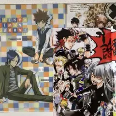 家庭教師ヒットマンREBORN! クリアファイル 沢田綱吉 ツナ 六道骸