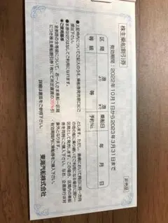 値下げしました 東海汽船株主優待券 客船, ジェット船割引券(2枚)おまけ付き