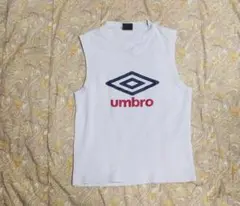 umbro ノースリーブ Tシャツ ホワイト