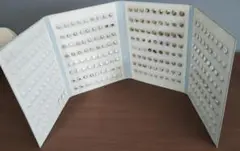 ボタンサンプル帳　ボタン見本帳 　3冊セット