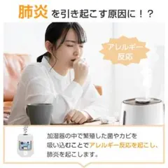 ハイブリッド式加湿器 電解水 微酸性電解水 5L 大容量 除菌 1658