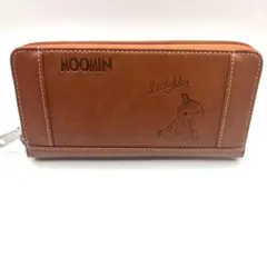 ムーミン リトルミイ 長財布 レザー ブラウン