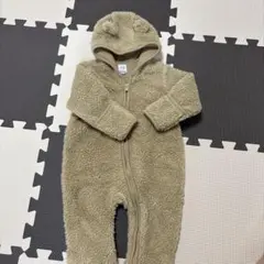 baby gapくま耳ボアーロンパース3〜6months