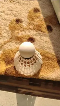 ナイロン製シャトルコック