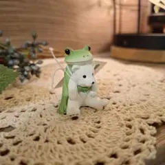 【未使用＊タグ付き】コポー Copeau シロクマの赤ちゃんとカエル