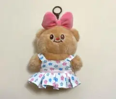 バターベア キーホルダー マスコット チャーム ぬいぐるみ
