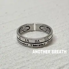 AB030シルバーリング　指輪　細め　シンプル　S925 アクセ　サイズ大きめ