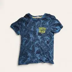H&M 葉柄 Tシャツ SOUTH BEACH