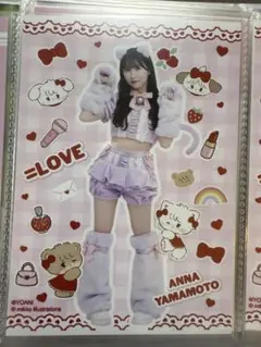 ◎イコラブ　＝LOVE 生写真　アーティストコラボ　mikko 山本杏奈　ヒキ