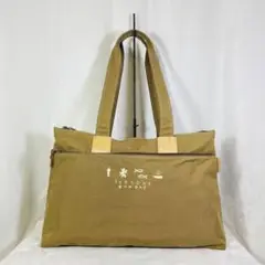 現状品 PERSON'S パーソンズ 中型 トートバッグ アウターポケット付き
