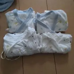 動物柄　4着セット 70cm　エンジェル　西松屋　短肌着　長肌着