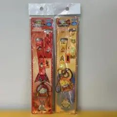 古代王者恐竜キング「オフィシャルネックストラップ」×2種（ティラノ ・ガブ）