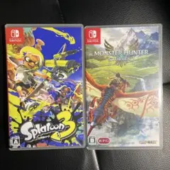 スプラトゥーン3&モンスターハンターストーリーズ2セット