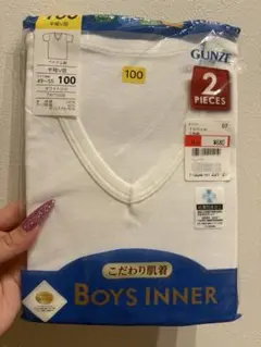 新品未使用 GUNZE 肌着 2枚入り