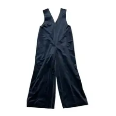 未使用 レイビームス ベロア サロペット ブラック