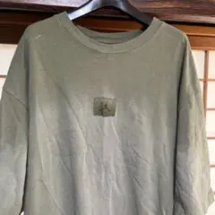 グリーンTシャツ、ビッグサイズ