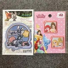 Disney ワッペン ズートピア&プリンセス
