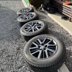 【希少】ブラックエクストリーマーX 純正ホイール タイヤ付 225/65R17 希少 特別仕様車専用品】ニッサン T32 エクストレイル ブラック
