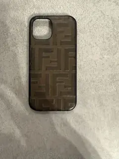 【100％本物】FENDI iPhone12 ズッカ柄 ケース FFロゴ ST付 FENDI - □新品□未使用□ FENDI フェンディ ズッカ柄 レザー